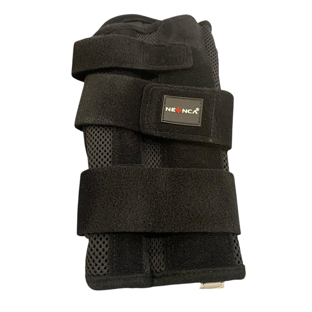 Neenca Black Palm Wrist Brace Large Right hand